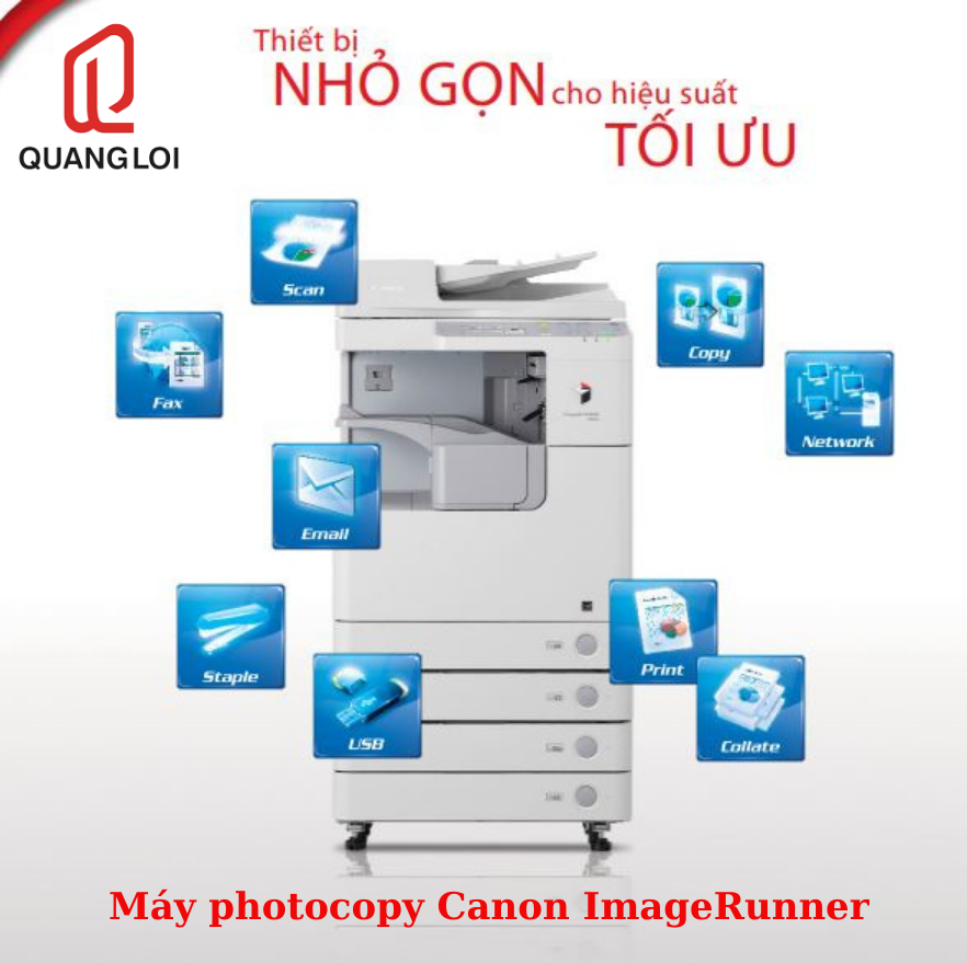 Canon ImageRunner thiết bị nhỏ gọn cho hiệu suất tối ưu ( Phần 2)